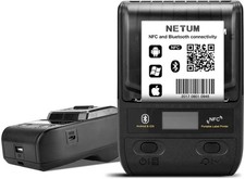 G5 Netum NFC & Bluetooth Thermal Label & Barcode Printer Android IOS Windows picture