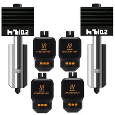 2PK 0.2mm High Precision Hotend for Bambu Lab P2S/X2D/H2D/H2C/H2S/A1 Nozzle H... picture
