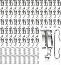 120Pcs Heat Cable Roof Clips De Icing Cable Clips and Spacers Kit Roof Clips picture