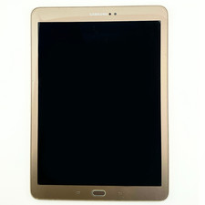Samsung Galaxy Tab S2 32GB Gold Wi-Fi Tablet AS-IS Cracked Screen picture