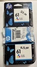 HP 61 X 3 Packages Tri Color Ink Genuine HP Buy It Now Exp 2023 Enjoy 👍 picture