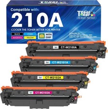 210A Toner Cartridges 4 Standard Yield, Cartridge Black*4 pack picture
