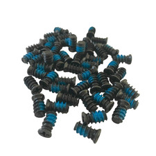 50Pcs Computer Case Fan Screws, Blue Nylon Self Locking Fan Screws picture