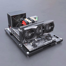 DIY Computer Case PC Frame Desktop Open Chassis Case PC Test Bench Support Mothe picture