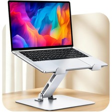 Adjustable Ergonomic Laptop Stand for Desk, Foldable Computer Stand, Stable Alum picture