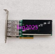 1pc used LR-LINK PCIe x8 10G Quad-port Server Adapter LREC9804BF-4SFP+ picture
