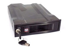 ICY BOX IB-169SK-B SATA removable frame for 3.5 inch HDD hard drives, Black TOP picture