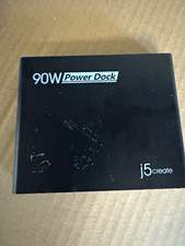 j5create JUPW90 90W USB-C Power Delivery Docking Station HDMI USB 3.0 Black picture