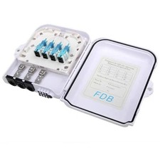 Outdoor 8 Ports FTTH Box Water Proof Fiber Terminal Box 8 Cores 1x8 Splitter Box picture