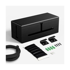 Large Cable Management Box-Stylish Wire Organizer, Wire Concealer a... Fast Ship picture