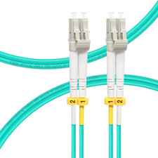 LC to LC Fiber Patch Cable OM4 Multimode 1M/3Ft picture