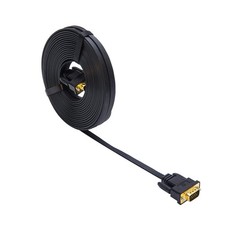 DTECH 25ft Ultra Thin Flat VGA Cable 15 Pin Male to Male Computer Monitor SVGA picture