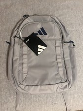 ADIDAS EXCEL 7 BACKPACK GREY TWO/MINERAL BLUE 16” Laptop. New With Tags picture