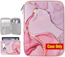 Case for 13 Inch Tablet Sleeve Bag, Cloudy Pink with Carrying Handle picture