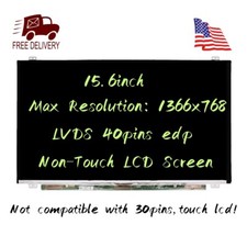 LTN156AT30-H01 40 Pins Screen Replacement LCD LED Display 15.6'' HD NEW Panel picture
