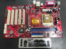 PCChips M811 VER: 3.1  Socket 462 AMD + ATHLON AXDA2400DKV3C + IO SHIELD picture