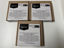 3 Pack Amazon Basics Aluminum USB-C to DisplayPort Adapter 4K @60Hz picture