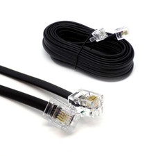 RJ11 to RJ11 Cable ADSL BT Broadband Modem Internet DSL Phone Router Lead Lot picture