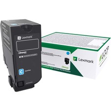 Lexmark Cyan Return Program Toner Cartridge picture