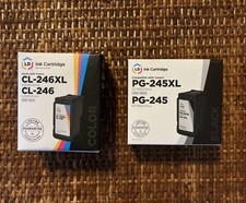LD Replacement Canon PG-245 & CL-246 Combo Ink Cartdridges (1 Black and 1 Color) picture