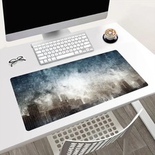 1pc Extended Mouse Pad Compatible for Desk Accessories with Non-Slip Base & Wr picture