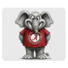 Alabama Crimson Tide Mouse Pad 9.5
