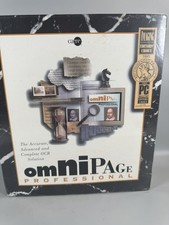 Vintage 1994 OmniPage Professional 5.0 OCR Software PC New Sealed Box picture