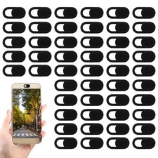 50 Pcs Webcam Cover Slide, 0.023 Inch Ultra-Thin Universal Laptop Camera Cover S picture
