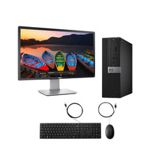 Dell Desktop PC  16GB RAM 1TB SSD 1TB HDD 22”LED KB&M WiFi Windows 11 Pro picture