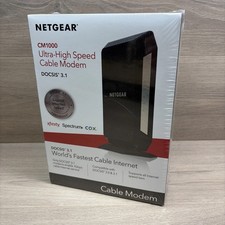 NETGEAR CM1000 Ultra-High Speed DOCSIS 3.1 Cable Modem Black picture