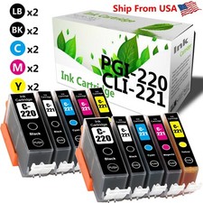 10 PK PGI220XL CLI221XL Ink Cartridge for Canon PIXMA MP640 MP640R MP980 MP990 picture