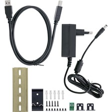 35396A InLine USB 3.2 Gen.1 Industrial Hub 4 Port Aluminum Enclosure with Power Supplies ~D~ picture
