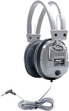 Hamilton Buhl SC-7V 3.5mm Trs Plug Gray Deluxe Headset w/Volume Control picture