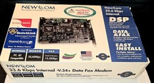 Vintage Newcom Internal 33.6 Kps Data/Fax Modem  picture