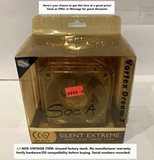 Cooler Master Vortex Dream 7 CPU Cooler Pure Copper Socket A 370 Vintage NOS New picture