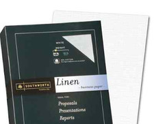 INVITATION RESUME 25% COTTON PRINTER PAPER, 24 LB, WHITE 50 SHEETS picture