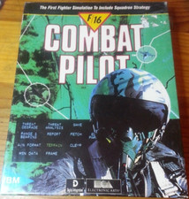 F/16 Combat Pilot Game - IBM PC/XT/AT, COMPAQ, TANDY 1000 sealed in Box (GSLF-S) picture