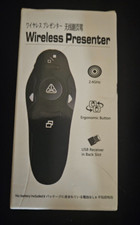 Black Wireless Presenter 2.4GHz Ergonomic Button D22-xo-us- (14479, 14895) picture