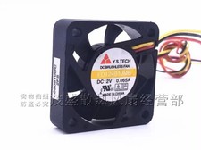 Y.S.TECH FD124010MB 4010 DC12V 0.065A 4CM 3-wire ball bearing silent cooling fan picture