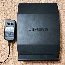 Linksys E9450 AX5400 Wi‑Fi 6 Router Black with Power Adapter & Ethernet Cable picture