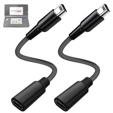 2 Pack USB-C Charger Braided Cable Adapter for 3DS/3DS XL/3DS LL/2DS/DSi/DSi XL/ picture