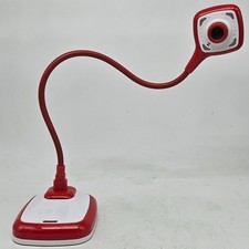 HUE HD Portable USB Document Camera Flexible Gooseneck Webcam with Base Red picture
