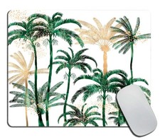 Palm Tree Pad, Tropical Hawaii Plants Customized Premium-Textured Mat,Washabl... picture