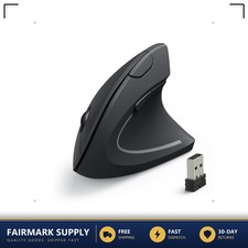 Wireless Vertical Ergonomic Optical Mouse 2.4G USB Receiver picture