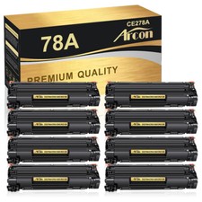 8 Pack CE278A Toner For HP LaserJet Pro M1536DNF MFP P1560 P1566 P1600 P1606DN picture