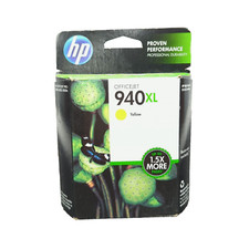 Genuine HP Office Jet 940 XL High Yield Yellow Ink Cartridge New Old Stock picture