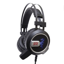 Over the ear Stereo PC Gaming Headset with Microphone LED lights 3.5 mm Audio picture