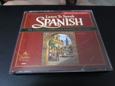 Scholastic's Learn to Speak Spanish - Version 8.0 (PC, 1999, 4-Disc Set) picture