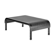 ALLSOP METAL ART ERGO 3 ADJUSTABLE MONITOR STAND, TV / LAPTOP -  BLACK,GRAY picture