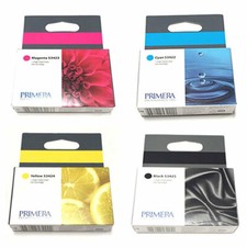 New Multi Pack Primera 53428 Ink Cartridge Set for LX900 Color Label Printer picture
